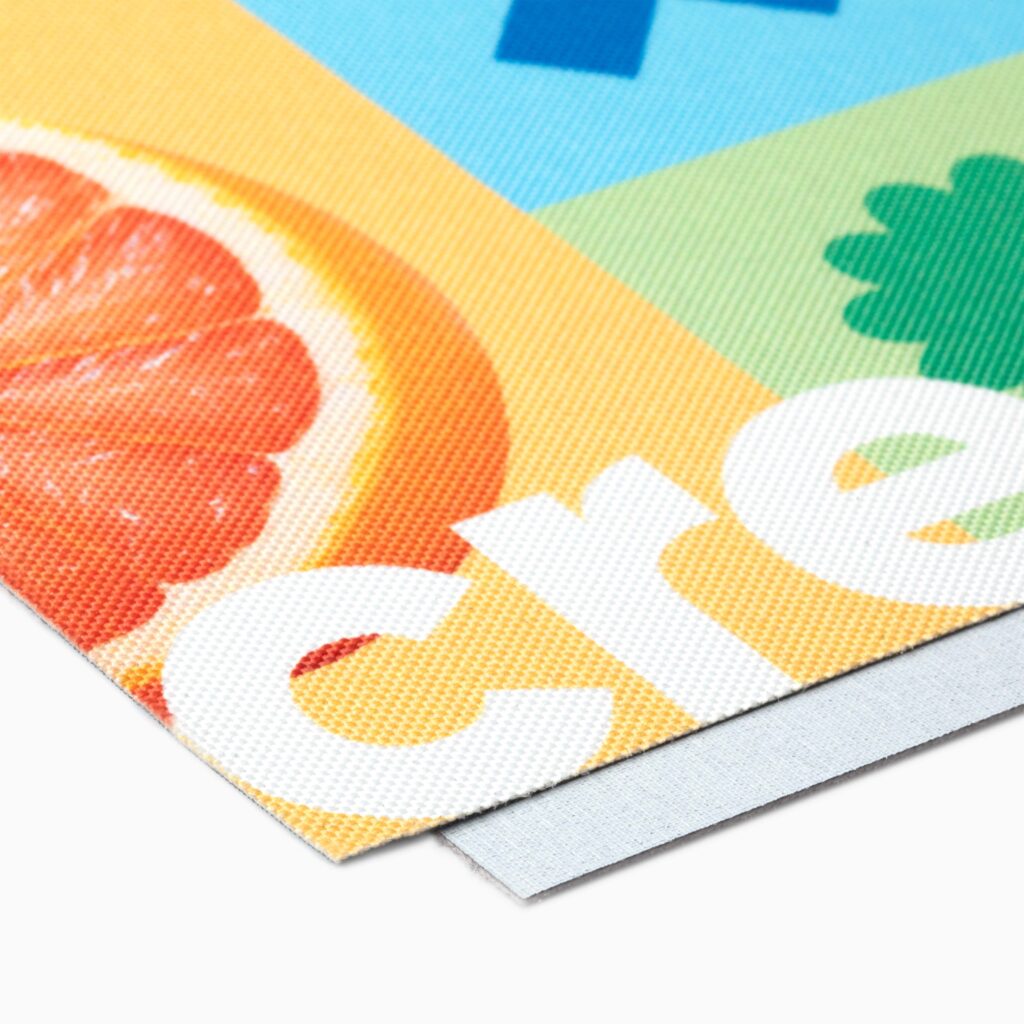 Voorbeeld van een wandprint op WalltexPro textielbehang